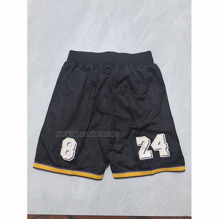 Pantalone Los Angeles Lakers Mitchell & Ness Hardwood Classics Negro